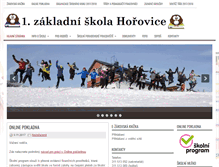 Tablet Screenshot of 1zshorovice.cz